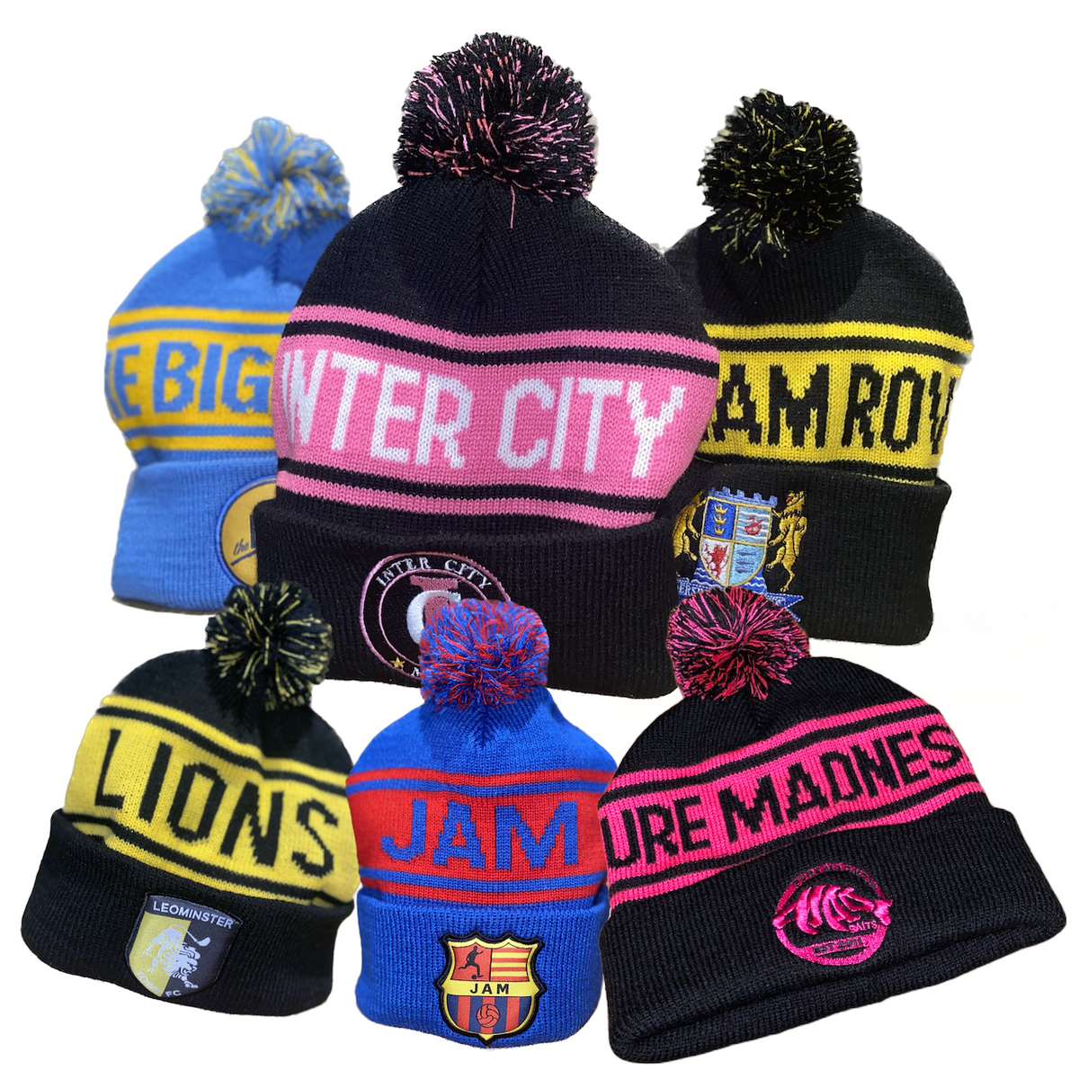 Personalised wooly hats uk shop