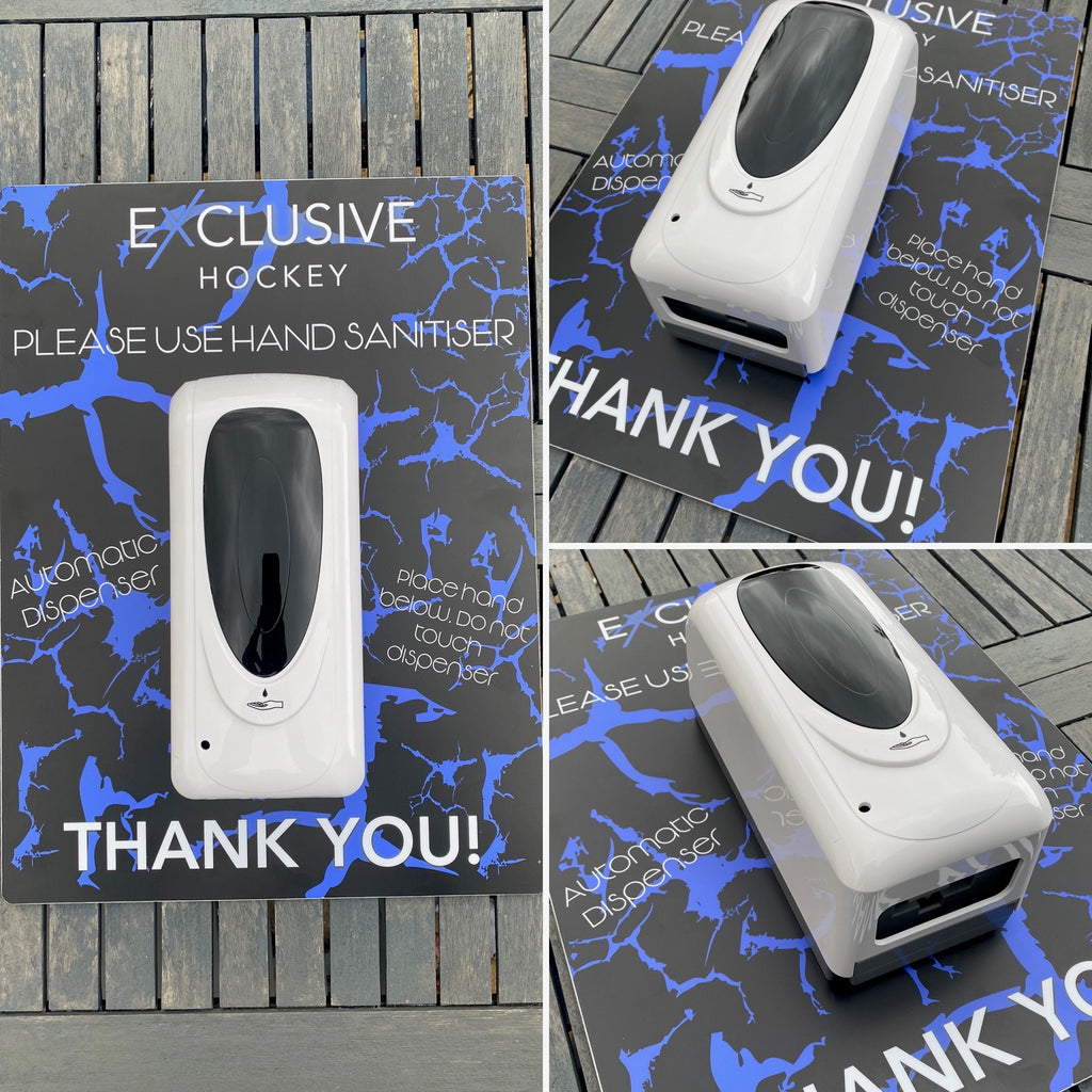 Hockey Club Automatic Sanitiser Dispenser + 5L Jerry Can